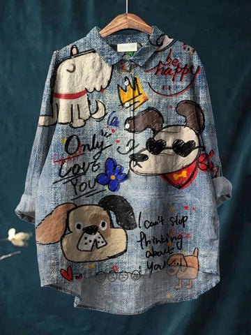 Mia | Loveable Dog Doodle Shirt