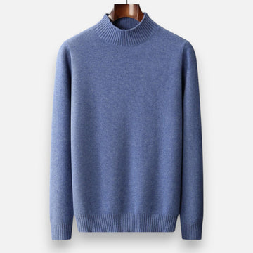 Elvayn  | Men’s Pure Wool Turtleneck Sweater