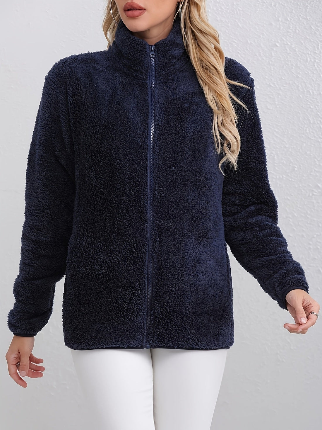 Vivienne™ | Elegant Zip-Up Fleece