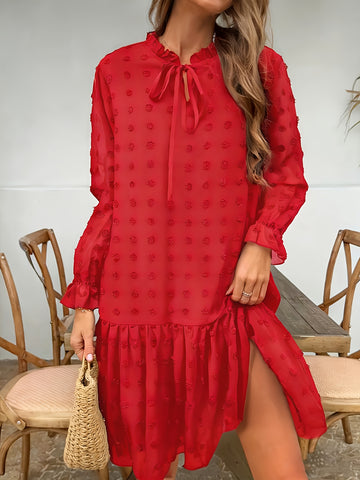 Elvayn | Lace V-Neck Black Dress