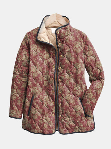 Corinne | Retro Floral Print Jacket | 2025