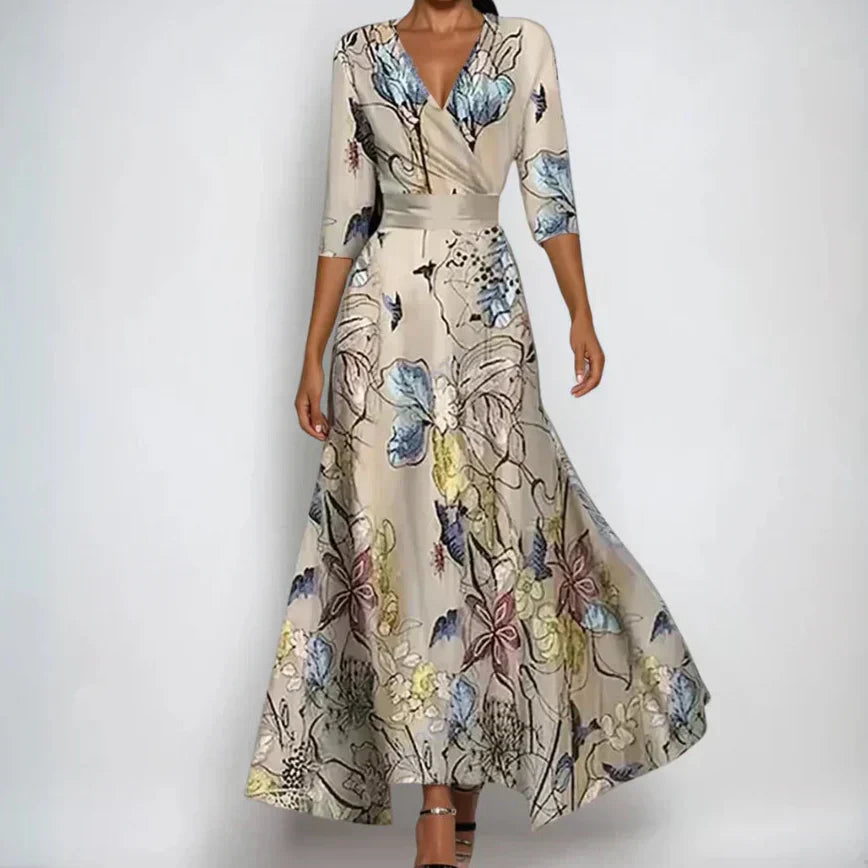 Elvayn | Luxury Floral Dress
