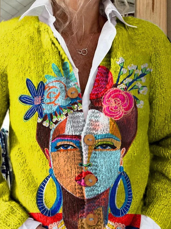 Serenya™ | Women’s Vintage Knit Cardigan Sweater