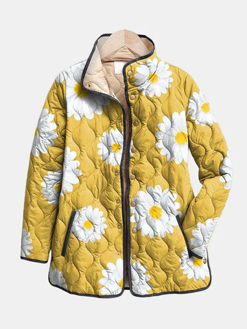 Sable | Charming Daisy Pattern Jacket