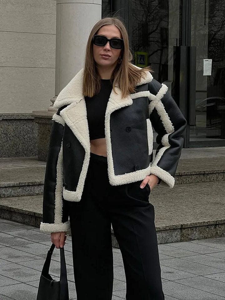 Elvayn | Women’s Winter Shearling Jacket