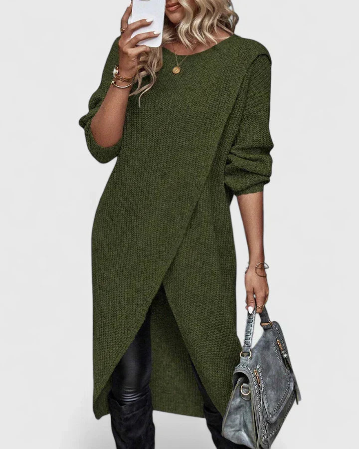 Elvayn | Elegant Sweater Dress