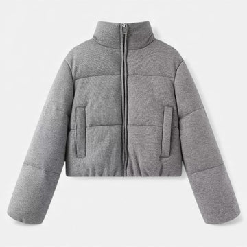 Elvayn | Women’s Knitted Cotton-Style Jacket