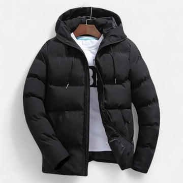 Elvayn | Men’s Hooded Puffer Jacket – Timeless Cold Weather Layer