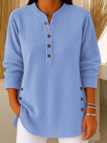 Livia | Button Henley Tunic