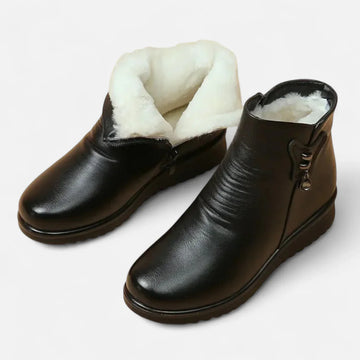 Soft cotton snow boots for women
