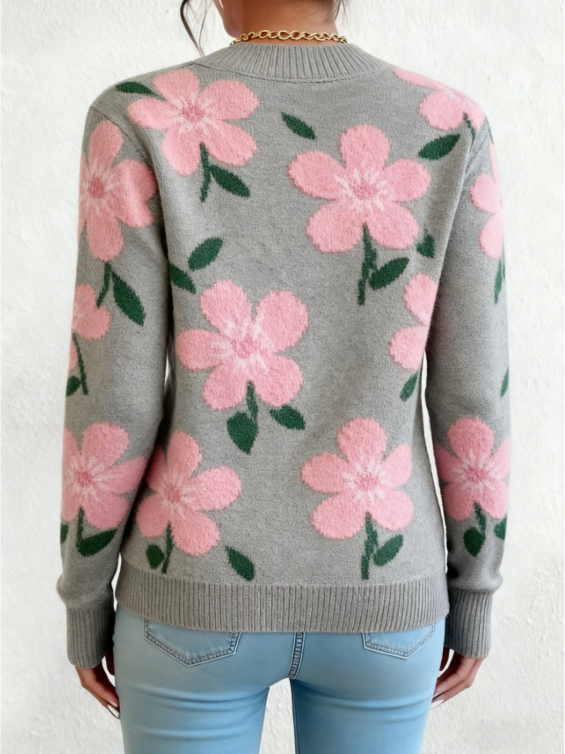 Elvayn | Modern Color Block Knit Sweater