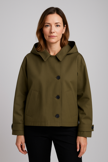 Elvayn | Women’s Casual Lightweight Waterproof Rain Jacket