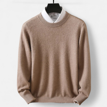 Elvayn  | Men’s Heritage Knit Cashmere Sweater