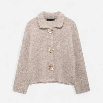 Elvayn  | Women's Floral Button Cardigan
