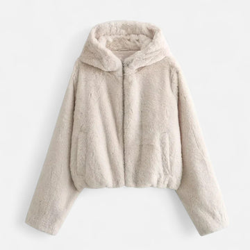 Women’s Hooded Faux Fur Coat – Winter Luxe Comfort