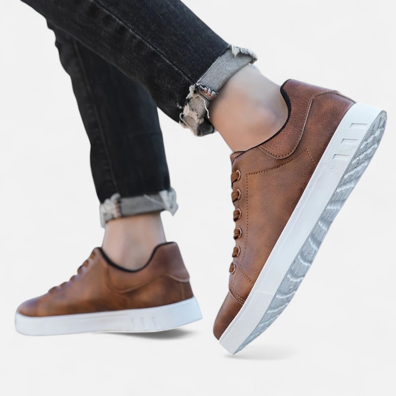 Elvayn | Men’s Classic Business Casual Sneakers