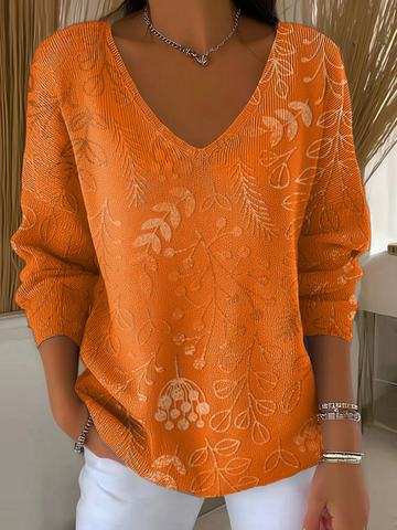 Elvayn | Women's Casual Autumn Long Sleeve T-Shirt
