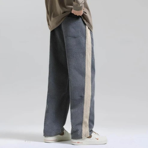 Elvayn | Men’s Casual Stripe Pants