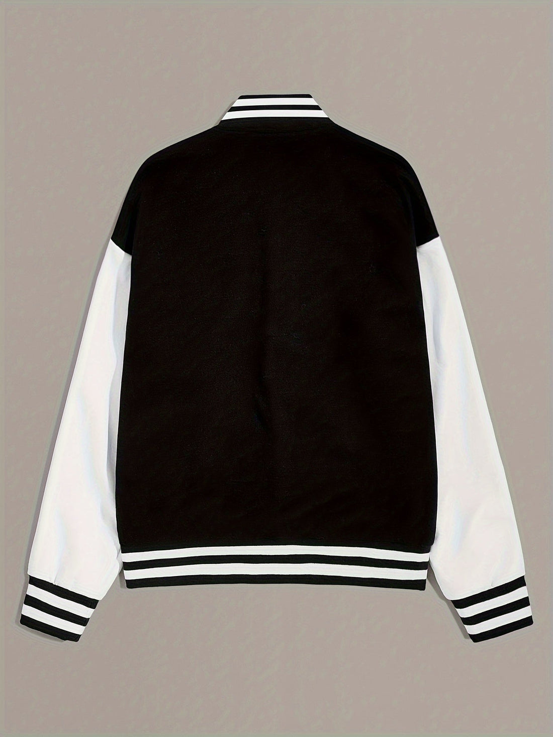 Elvayn | Women’s Casual Oversized Varsity Bomber Jacket