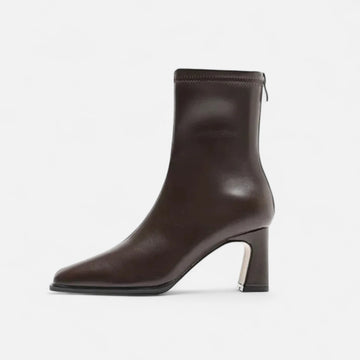 Elvayn | Women’s Vintage Square-Toe Ankle Boots