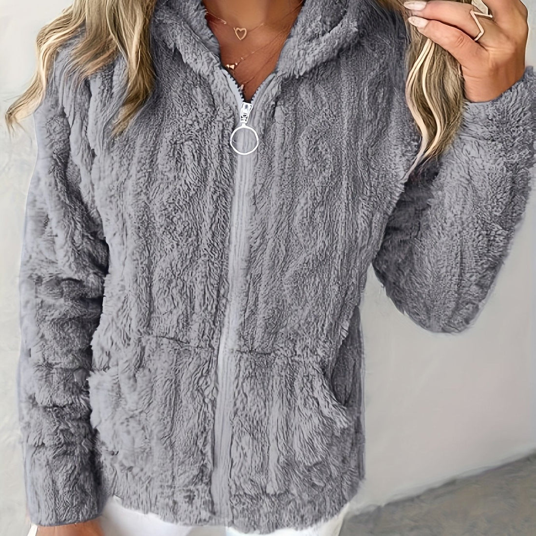Niannian™ | Hooded Zip-Up Fleece