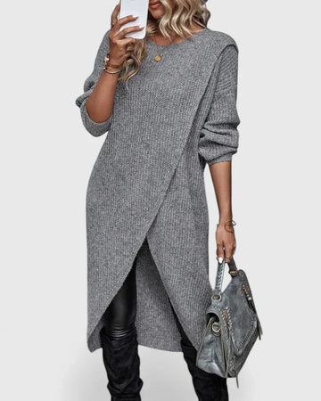 Elvayn | Women's Elegant Sweater Dress