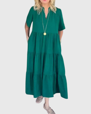 Elvayn | Elegant Flow Maxi Dress