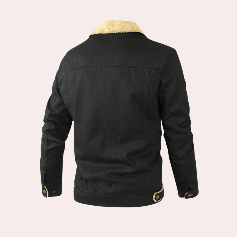 Elvayn | Warm Lined Outdoor Casual Jacket For Men