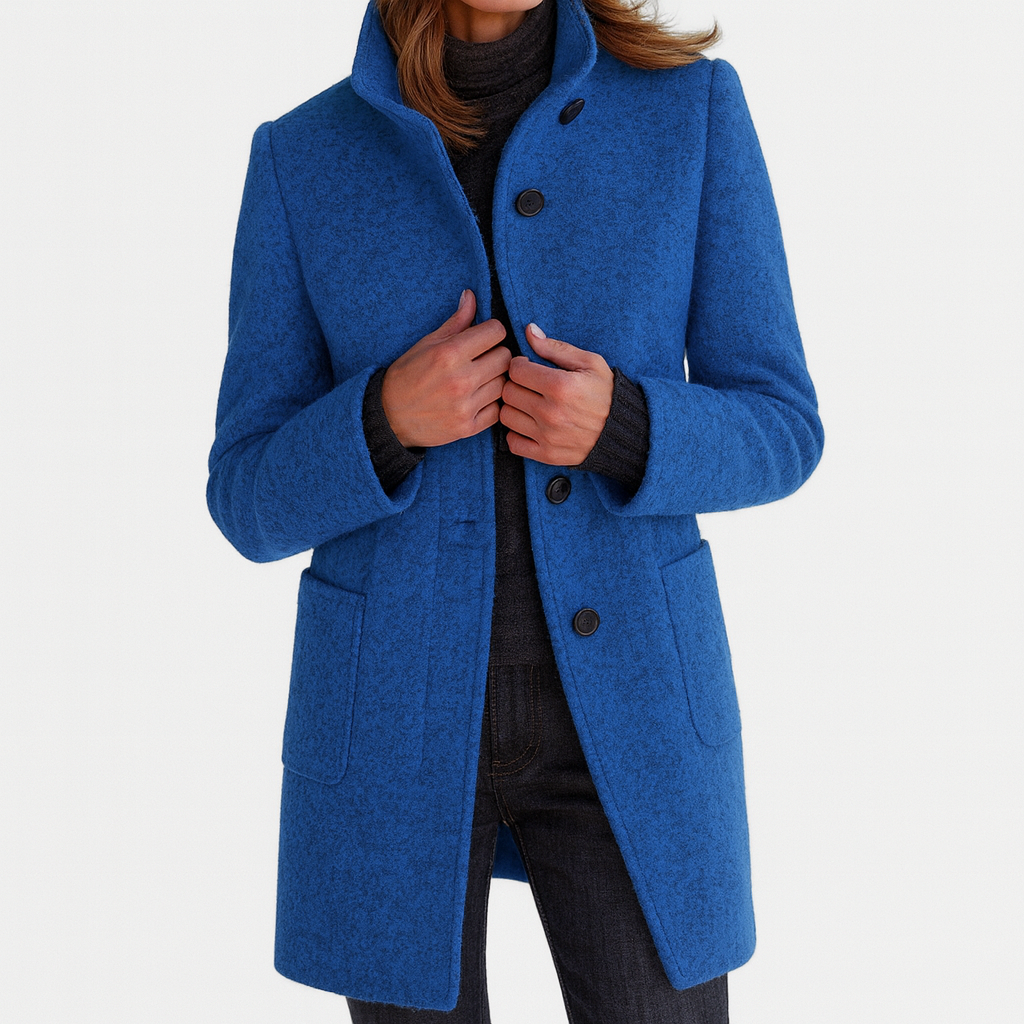 Elvayn | The High-Collar Coat
