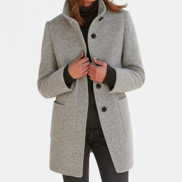 Elvayn | The High-Collar Coat
