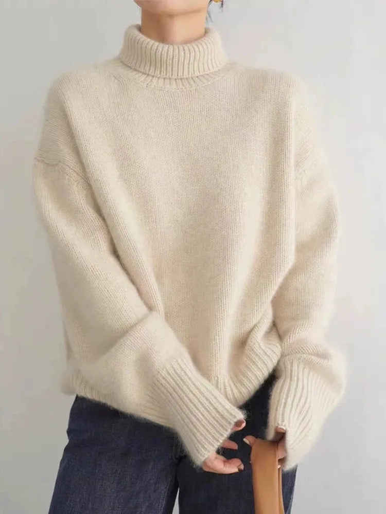 Isa | High cashmere collar