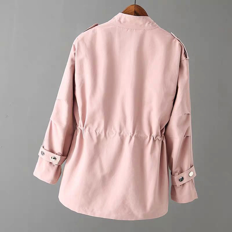 Elvayn | Chic Women's Utility Jacket with Zipper