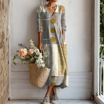 Elvayn | Vintage Bohemian Dress