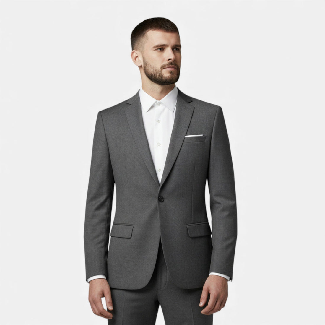 Elvayn | Men’s Single-Breasted Formal Blazer