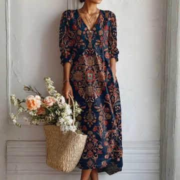 Elvayn | Elegant Linen Dress