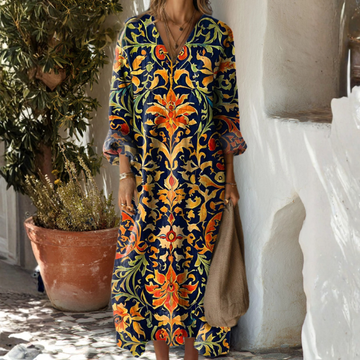 Elvayn | Cozy Linen Dress