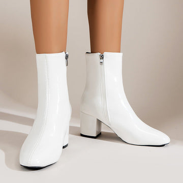 Chic and comfortable mid-height ankle boots for women