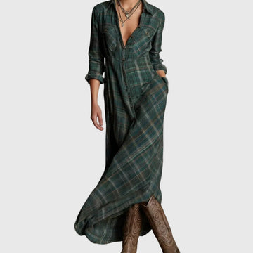 Elvayn | Classic Elegant Maxi Dress