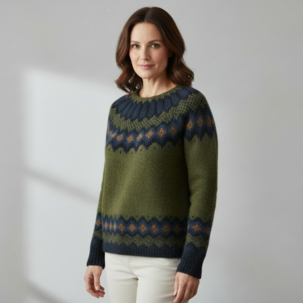 Jessica™ | Heritage Nordic Knit Sweater