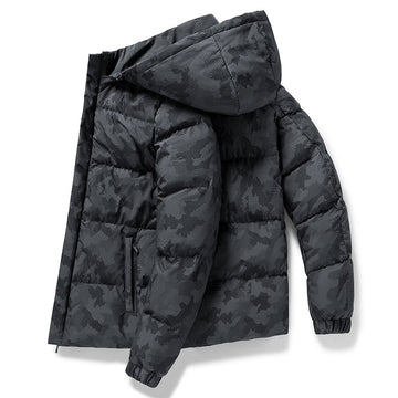 Elvayn | Men’s Mountain Print Ski Jacket