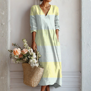 Elvayn | Crisp Linen Dress