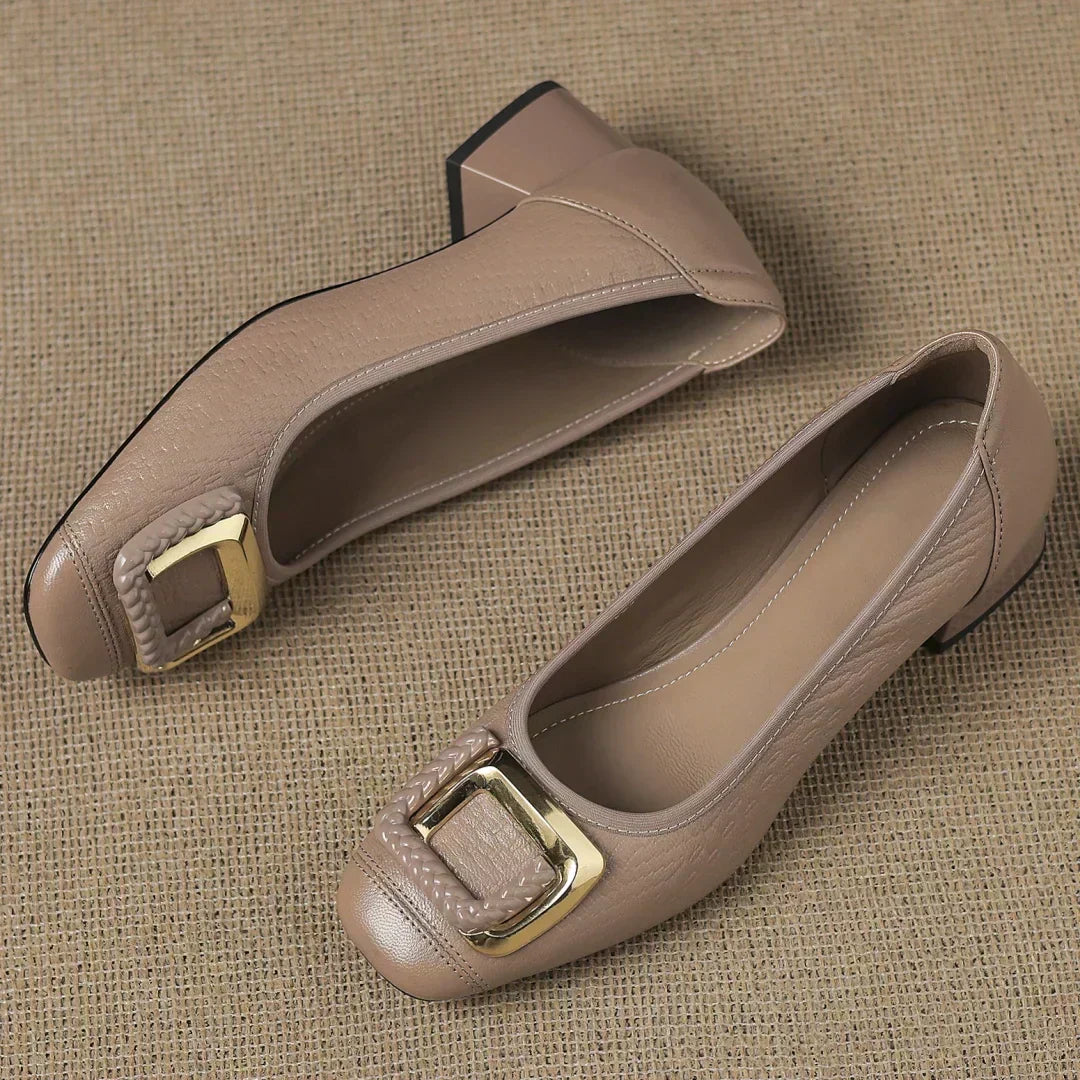 Elvayn | Chic Comfort Heels - Effortless Everyday Elegance