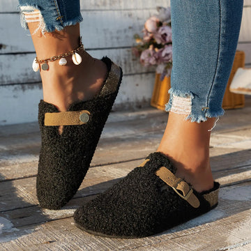 Elvayn | Women Cozy Slip-On Slippers