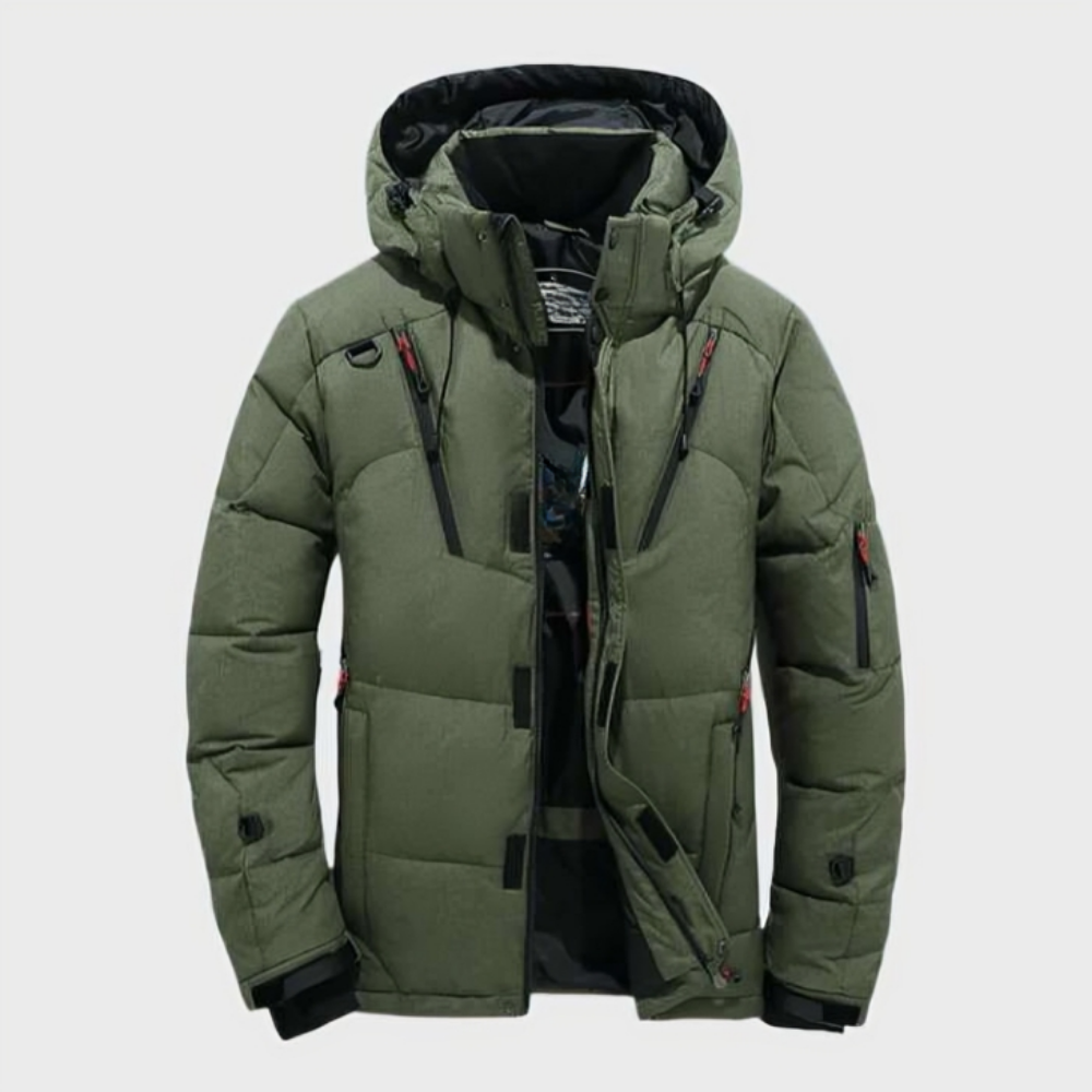 Adrian | Men’s Insulated Lightweight Waterproof Rain Jacket
