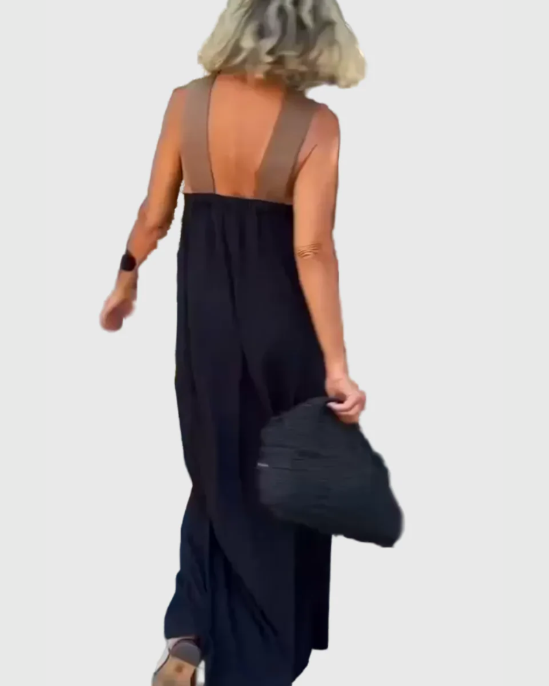 Elvayn | Graceful Flowing Maxi Dress