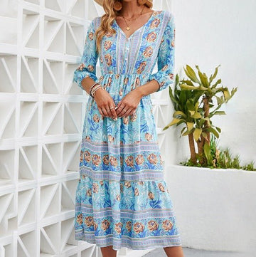 Elvayn | Seaside Boho Summer Dress
