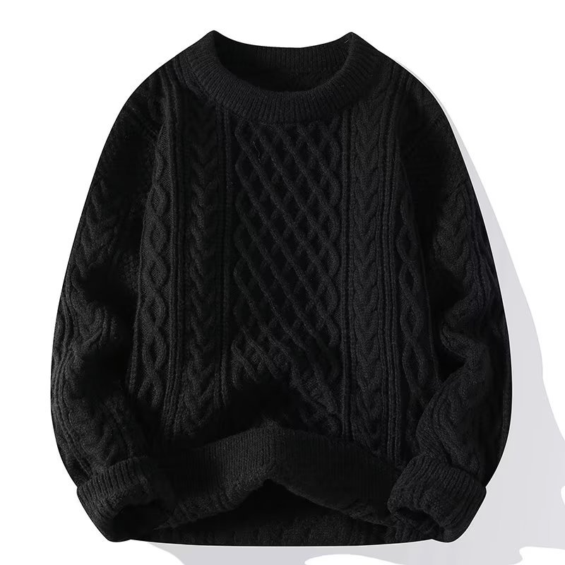 Elvayn | Women’s Spring Textured Crewneck Sweater