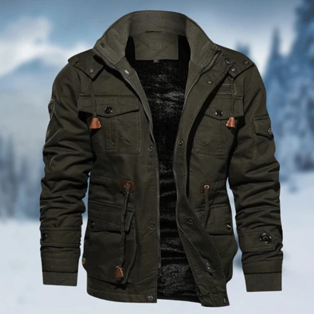 Elvayn | Stylish Bomber Jacket For Men
