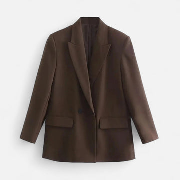 Elvayn | Women’s Double-Breasted Vintage Blazer