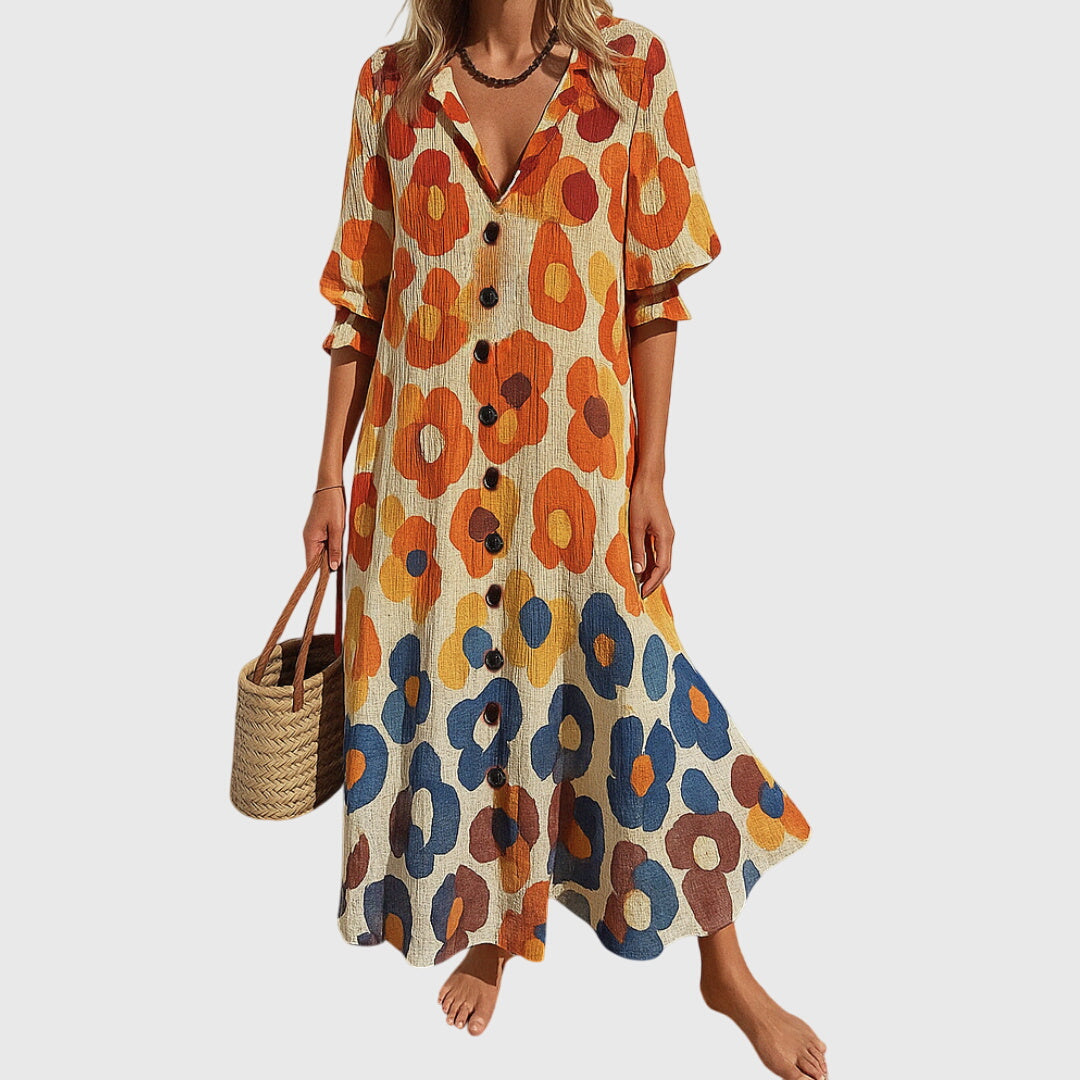 Elvayn | Slim Fit Elegant Dress